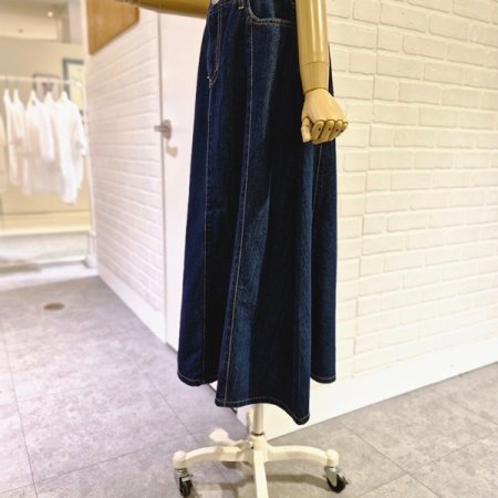 르피데님A라인스커트