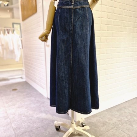 르피데님A라인스커트