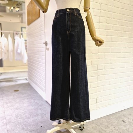 생지스판데님팬츠