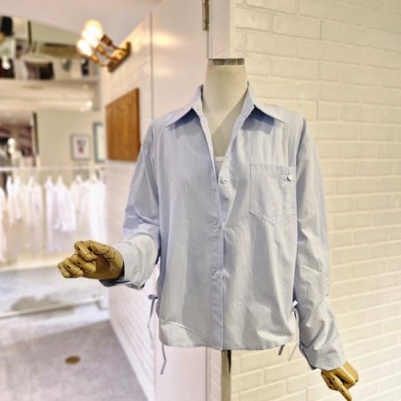 루옆스트링코튼세트셔츠