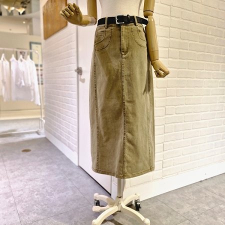 르벨트세트H라인스커트