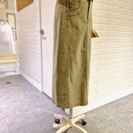 르벨트세트H라인스커트