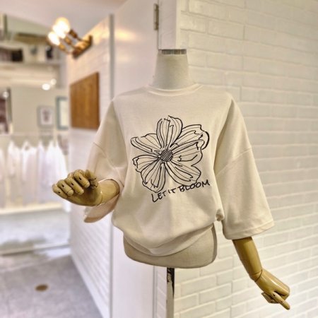 르플라워자수7부티셔츠