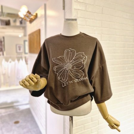 르플라워자수7부티셔츠