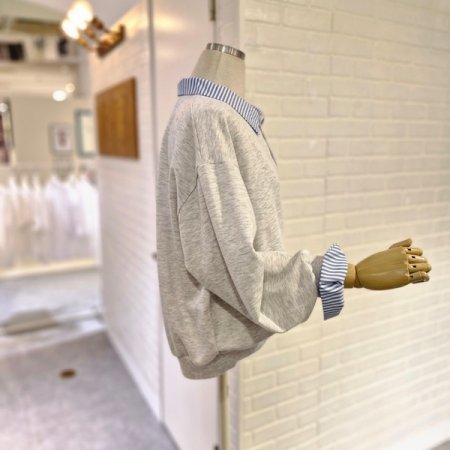 르셔츠배색티셔츠