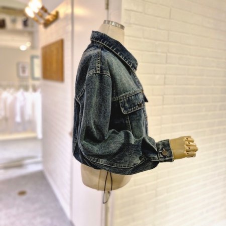 르스트링데님자켓