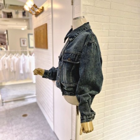 르스트링데님자켓