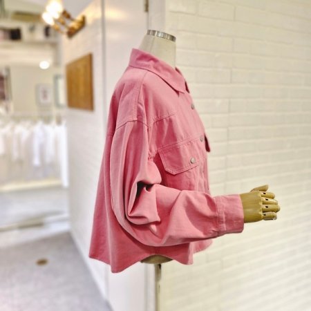 르오버크롭자켓