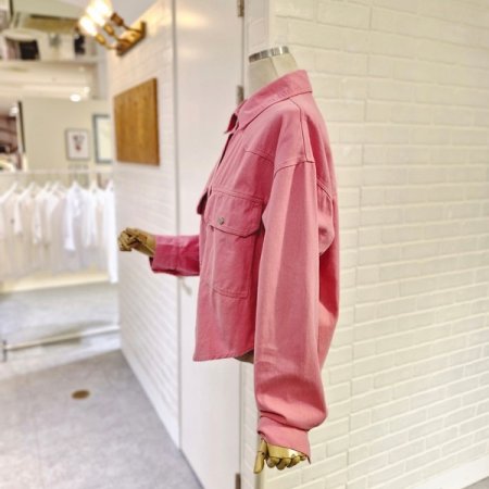 르오버크롭자켓