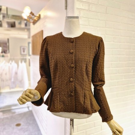 르엠보페플럼블라우스