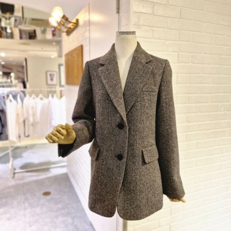 르헤링본싱글자켓