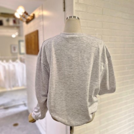 르레터링나맨투맨티셔츠