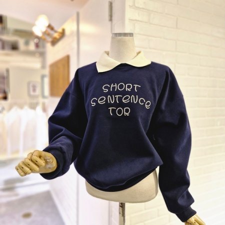 르카라배색레터링티셔츠