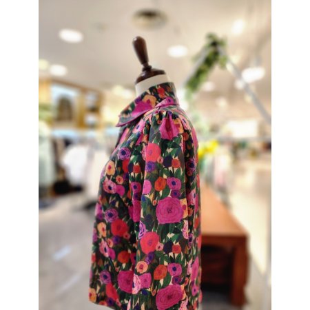 긴 잼마 블라우스