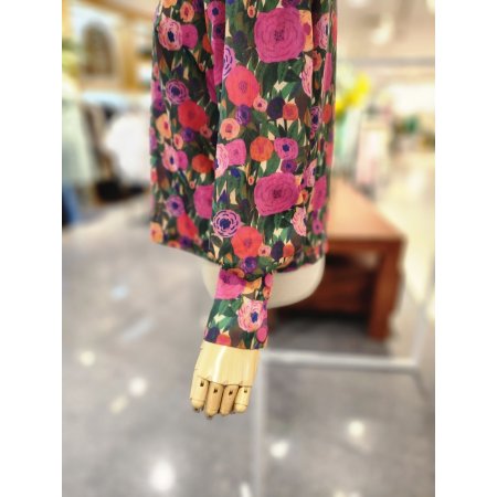 긴 잼마 블라우스