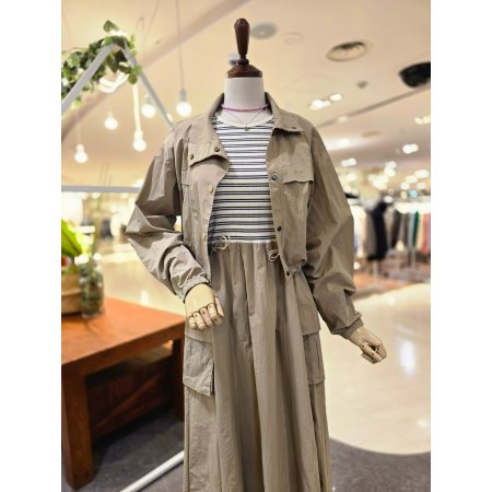 자켓카고원피스