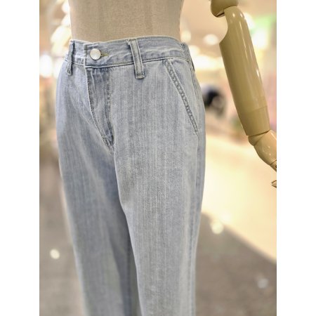 허리뒷밴딩 통일자팬츠