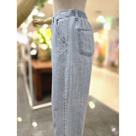 허리뒷밴딩 통일자팬츠