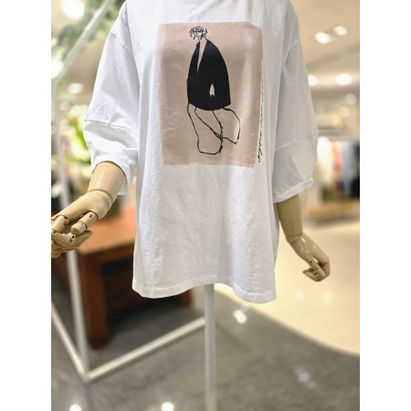 로댕스 퍼프소매티셔츠