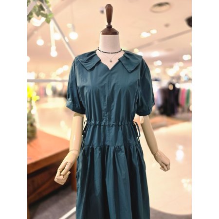 프릴양리본 원피스