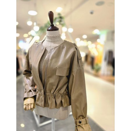 미니프릴 라이더자켓