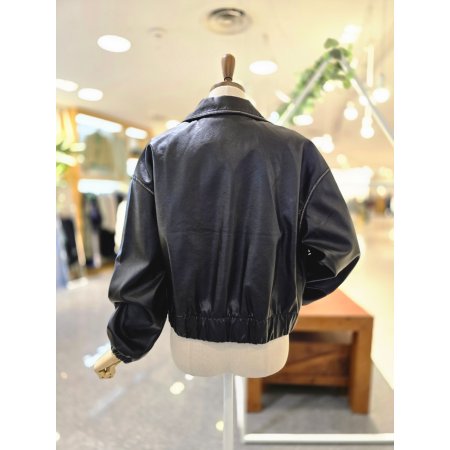 빈티지버튼레더자켓