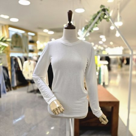 안감기모라운드티셔츠