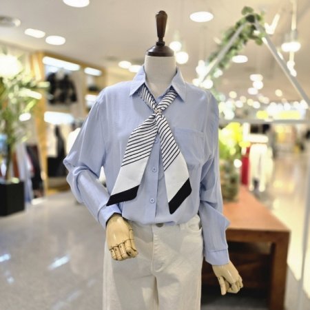 스카프세트 블라우스