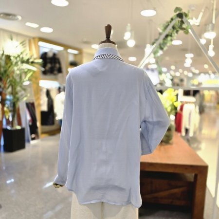 스카프세트 블라우스