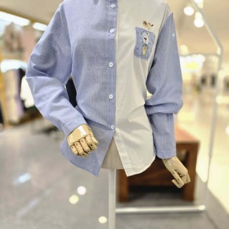 야옹이자수반반셔츠