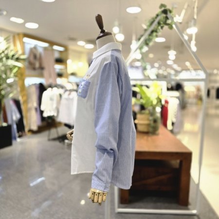 야옹이자수반반셔츠