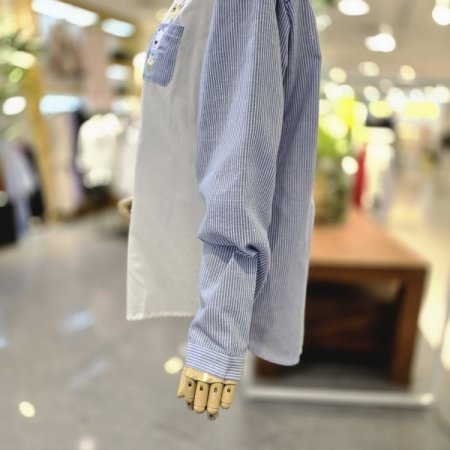 야옹이자수반반셔츠