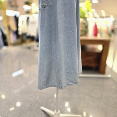 앞트임플레어데님스커트