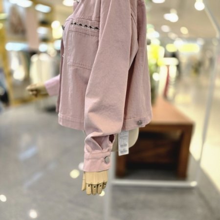 주머니꽃자수 면자켓