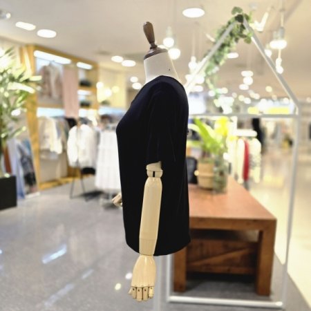 반팔에이온뒤끈 티셔츠