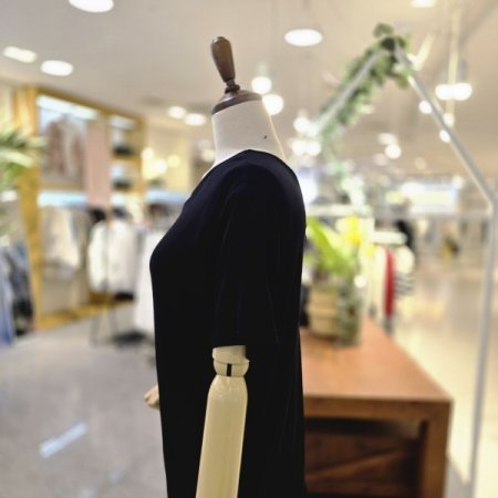 반팔에이온뒤끈 티셔츠