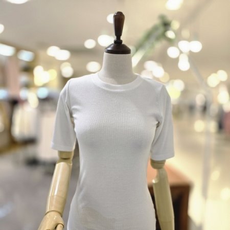 애플5부소매 티셔츠