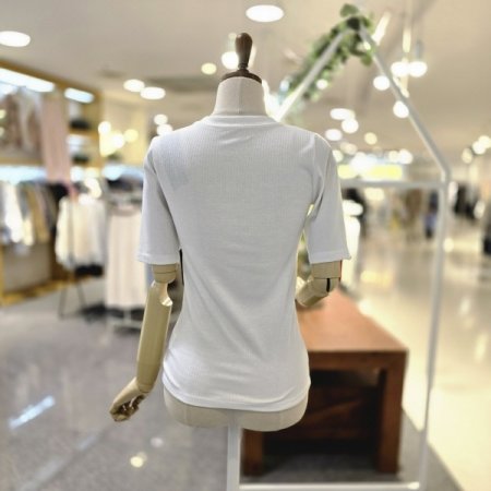 애플5부소매 티셔츠