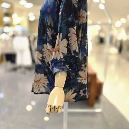 해바라기 롱 블라우스