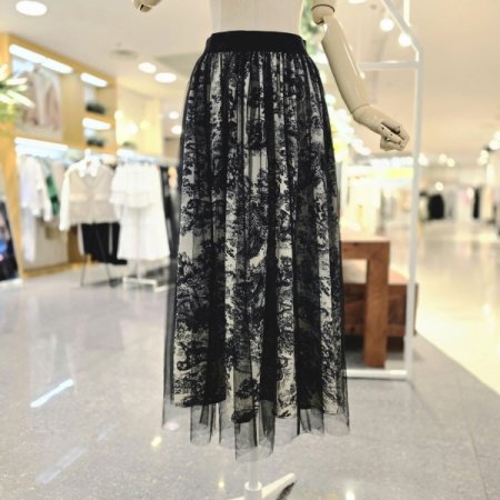 쉐도우 샤 스커트