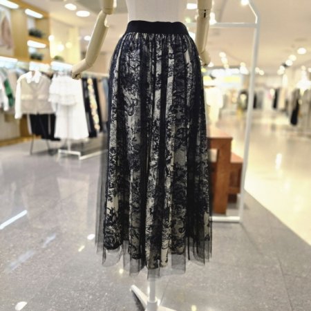 쉐도우 샤 스커트