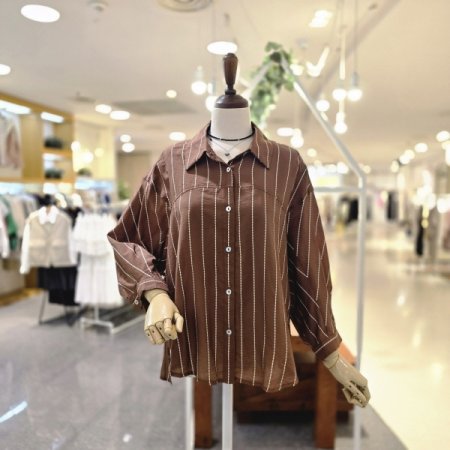 레트로 블라우스