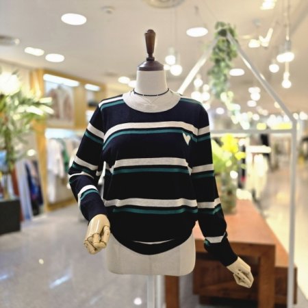 하트단가라 니트