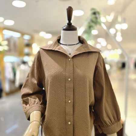 시어셔링 블라우스