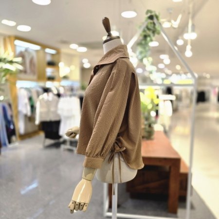 시어셔링 블라우스