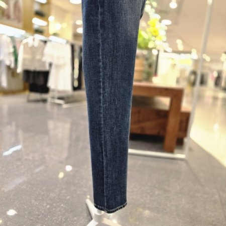 스판일자데님팬츠