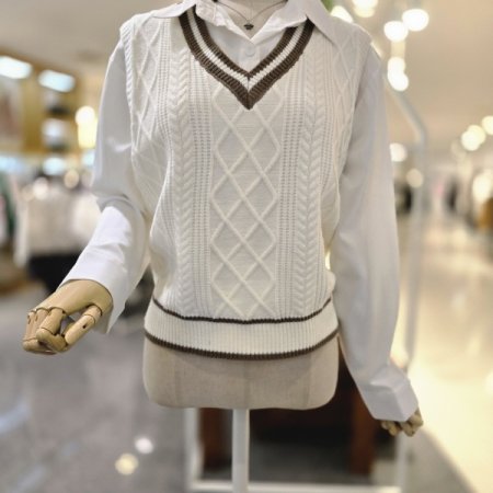 와플조끼 블라세트