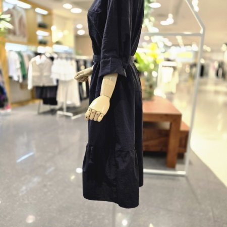 포켓카라 원피스