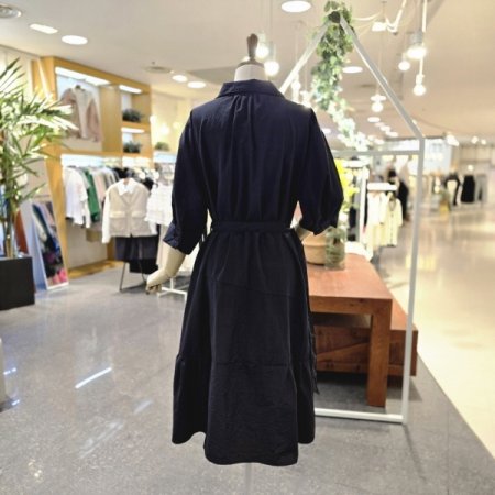 포켓카라 원피스