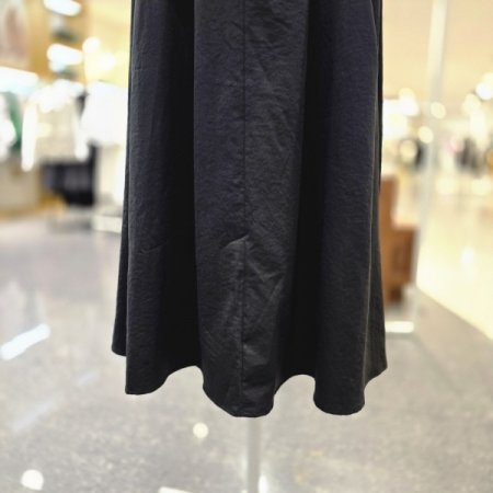 벨트핀턱주름 스커트